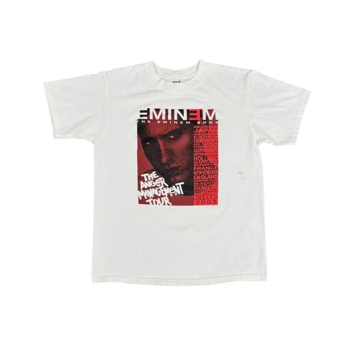 2003 Eminem エミネム ツアー Tシャツ