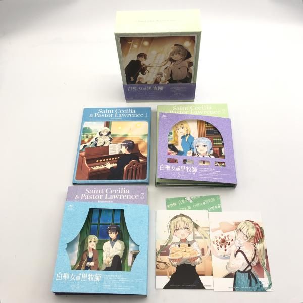白聖女と黒牧師 初回全3巻セット　 DVD 中古】setBD）白聖女と黒牧師 全3巻セット /BD[10][240010524628