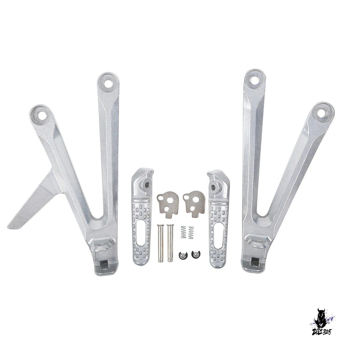 Honda CBR600RR 2005-2006 用 リアフットレスト ペアセット アルミニウム合金