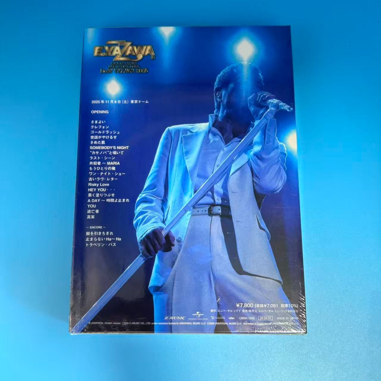未開封】EIKICHI YAZAWA LIVE in TOKYO DOME「Do It！YAZAWA 2025