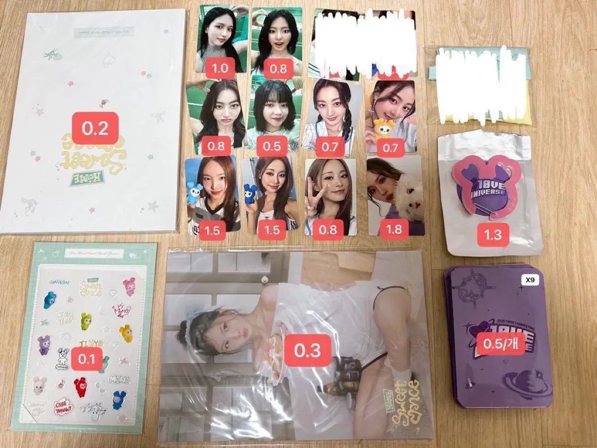 TWICE（トゥワイス） ポップアップ MD グッズ トレカ - メルカリ