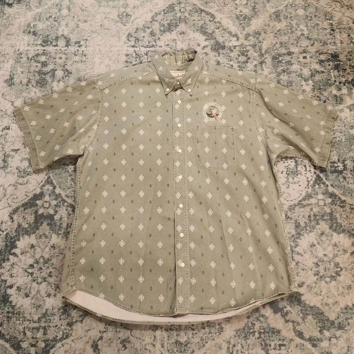 90s 製作 WOOLRICH ナバホ パータン シャツ