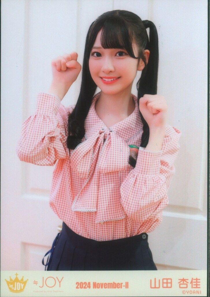 ≒JOY 2024年11月ランダム生写真 山田杏佳 2024.November-II 2ndcw