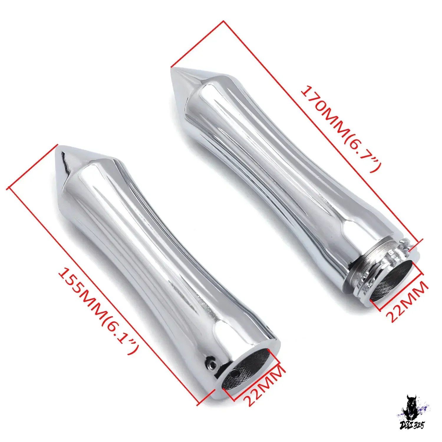 ハンドグリップ 7/8インチ 22mm ホンダ CBR600/900/929/954/1000RR対応