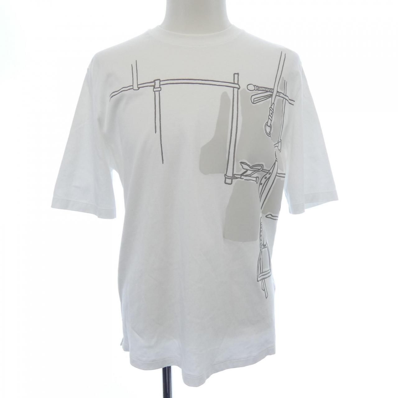 エルメス HERMES アルネ アン グアッシュ3D HARNAIS EN GOUACHE 3D 467930HA Tシャツ
