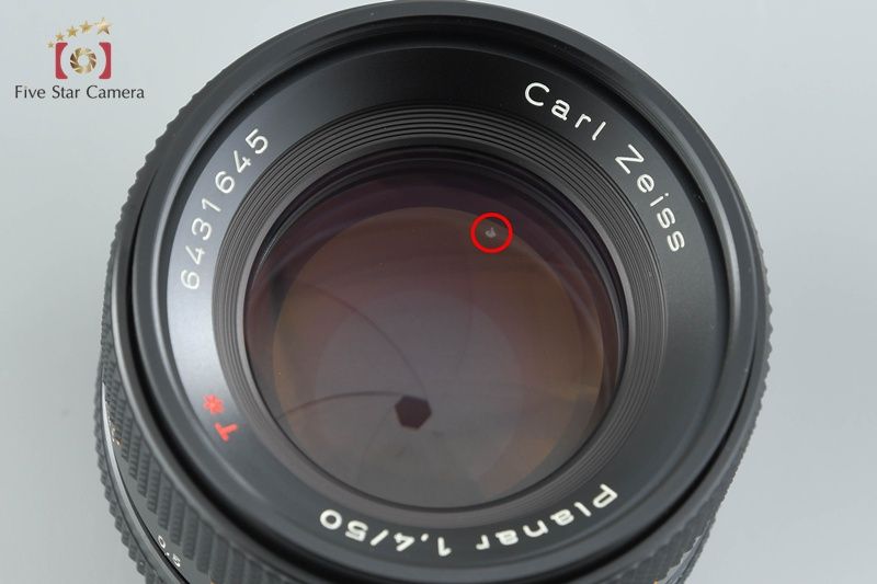 中古】CONTAX コンタックス Carl Zeiss Planar 50mm f/1.4 T* AEJ