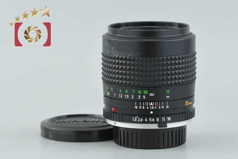 【中古】MINOLTA ミノルタ MC W.ROKKOR-HH 35mm f/1.8