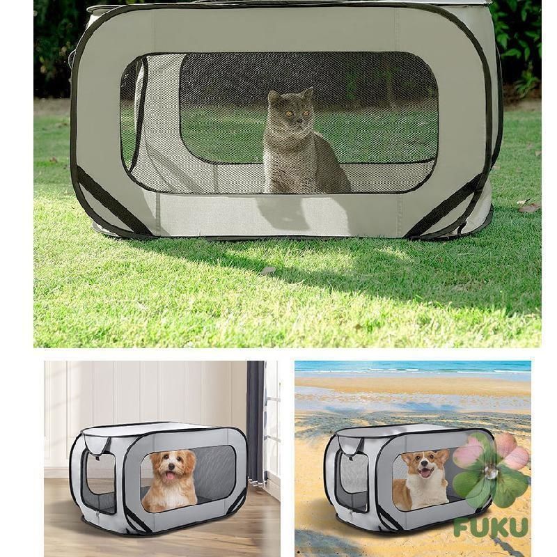 新品】ペットハウス ポータブル 犬猫用車載 ソフトケージ ペット