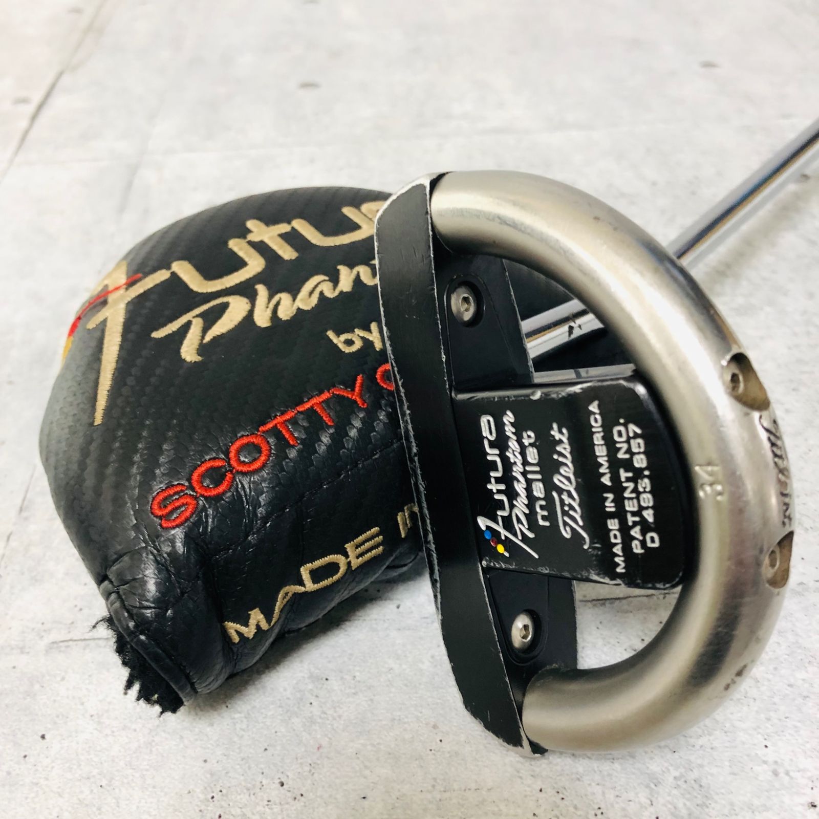 Scotty Cameron スコッティキャメロン Futura Phantom フューチュラ ファントム Titleist タイトリスト 34インチ メンズ ゴルフ クラブ パター ビンテージ ヴィンテージ レトロ 単品 コレクション 名機