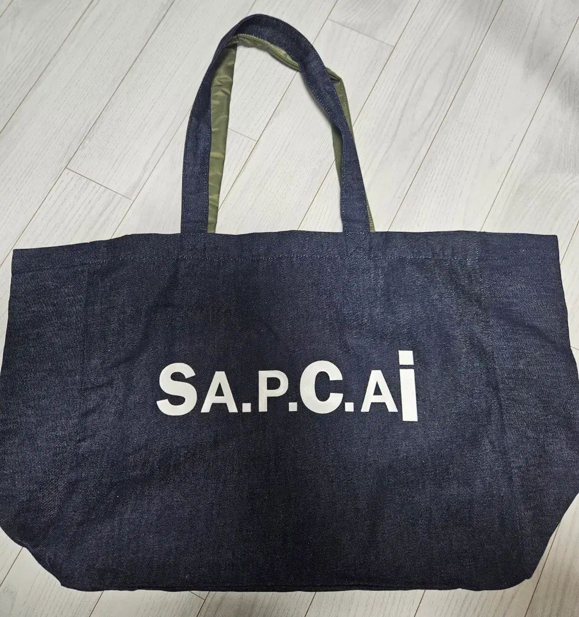 アーペーセー x サカイ A.P.C. x Sacai リバーシブル トートバッグ
