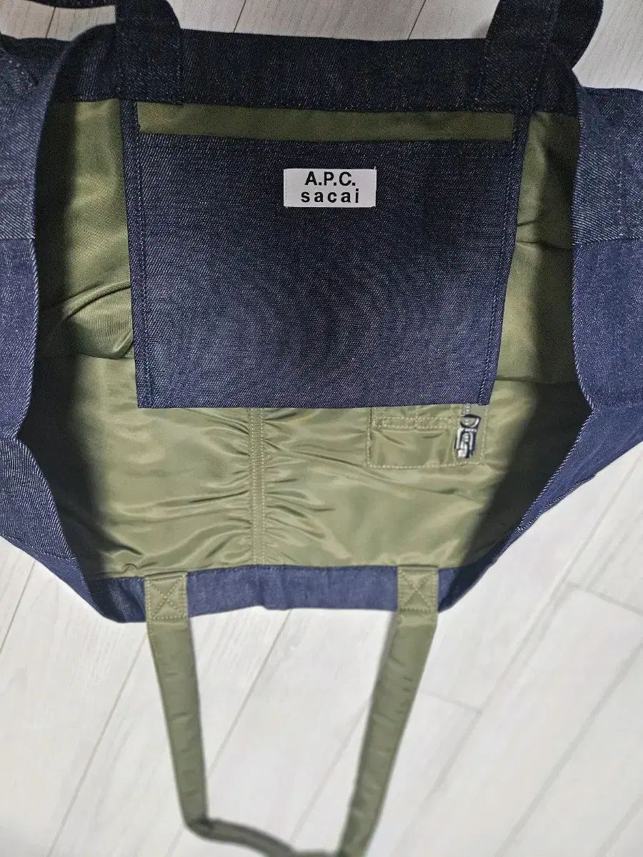 アーペーセー x サカイ A.P.C. x Sacai リバーシブル トートバッグ