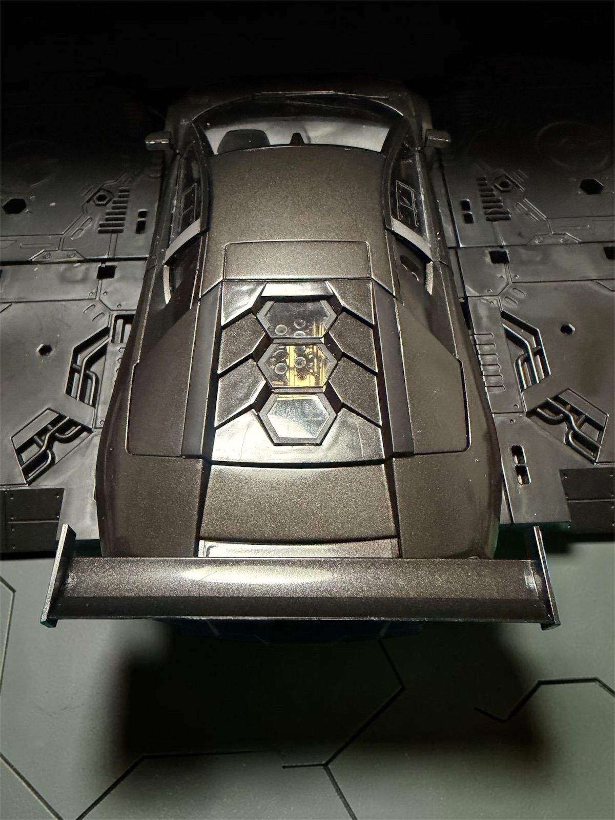 完成品】アオシマ 1/24 ランボルギーニ ムルシエラゴR-SV 自家塗装