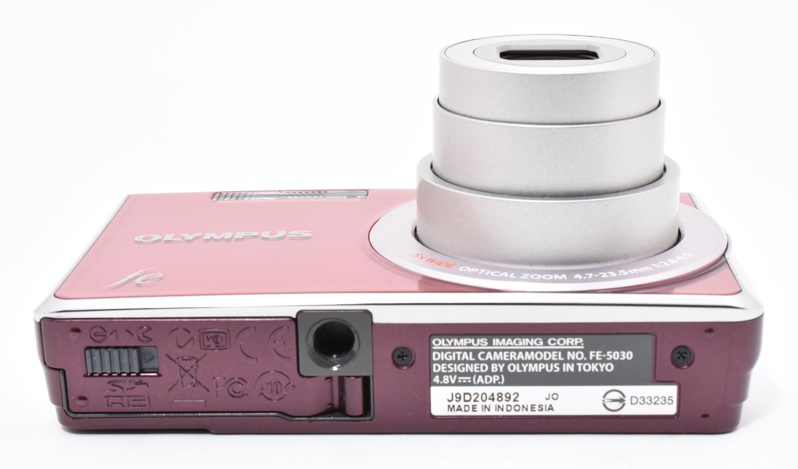 F06[7837]3☆美品☆ オリンパス OLYMPUS FE-5030 ピンク - メルカリ