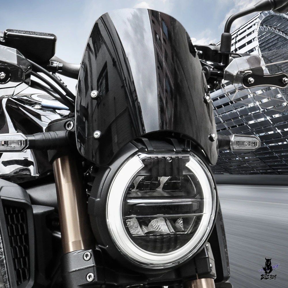 Honda CB650R 2019-2021 用 フロントガラス エアディフレクター ABS製