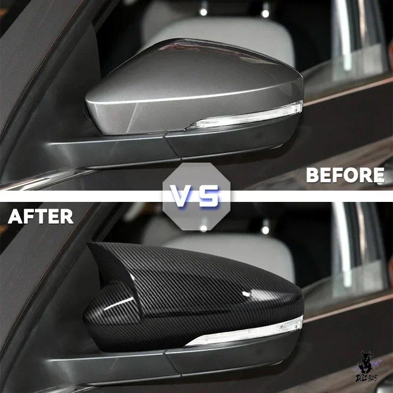 Skoda Octavia 2013-2019 用 サイドミラーカバー カーボン柄