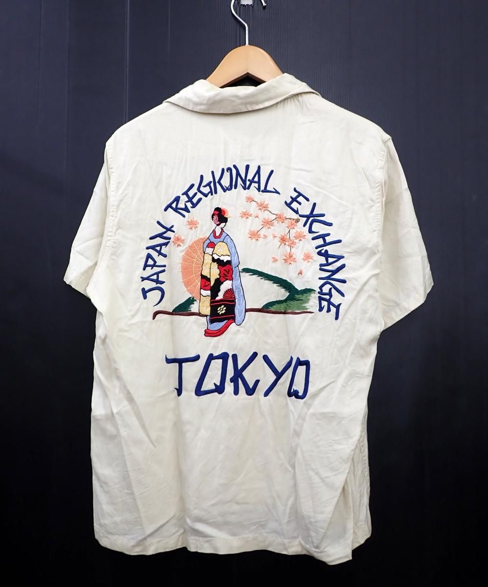 ★8218☆TAILOR TOYO テーラー東洋 TT32378 舞妓 半袖 スカシャツ　S
