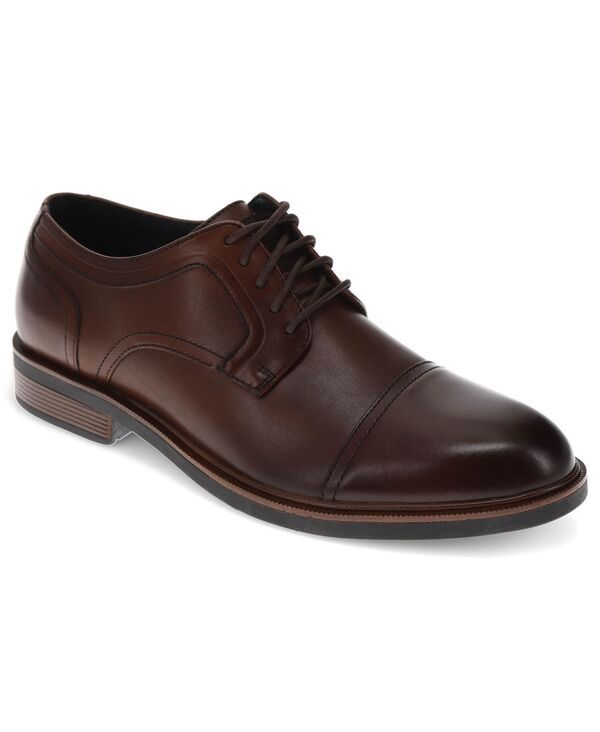 ドッカーズ メンズ シューズ オックスフォード キャップ レザー Dockers Mens Allen Leather CapToe Oxford Shoe Mahogany