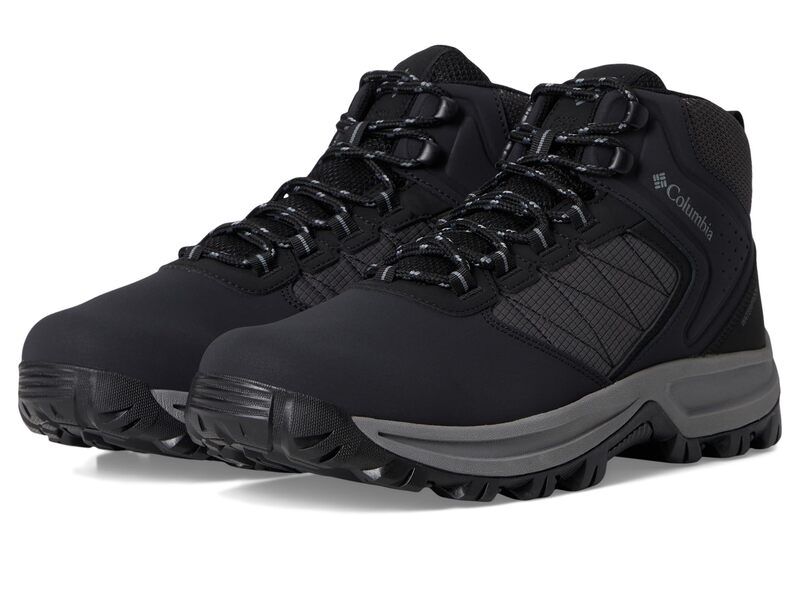 コロンビア メンズ シューズ ブーツ・レインブーツ Columbia Transverse Hike Waterproof BlackTitanium ブラック