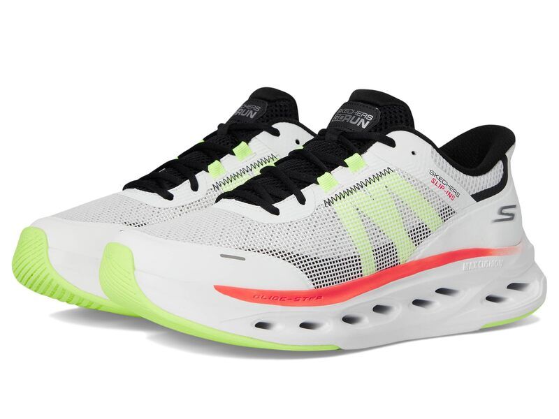 スケッチャーズ メンズ シューズ スニーカー SKECHERS Hands Free Slipins Max CushioninglideStep Advert Sneaker WhiteMulti