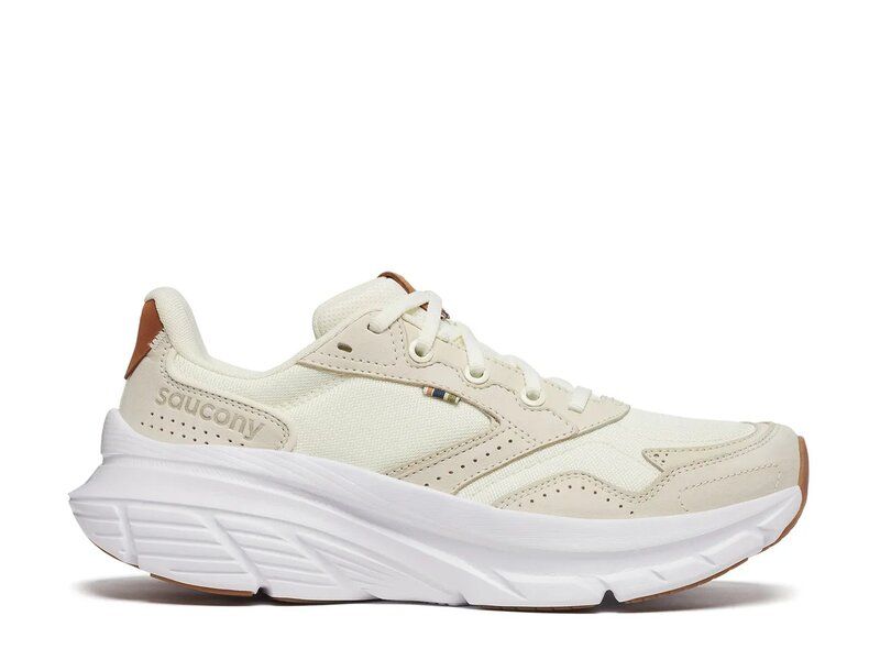 サッカニー レディース シューズ スニーカー Saucony Guide Metro Running Shoe Womens Off White オフホワイト