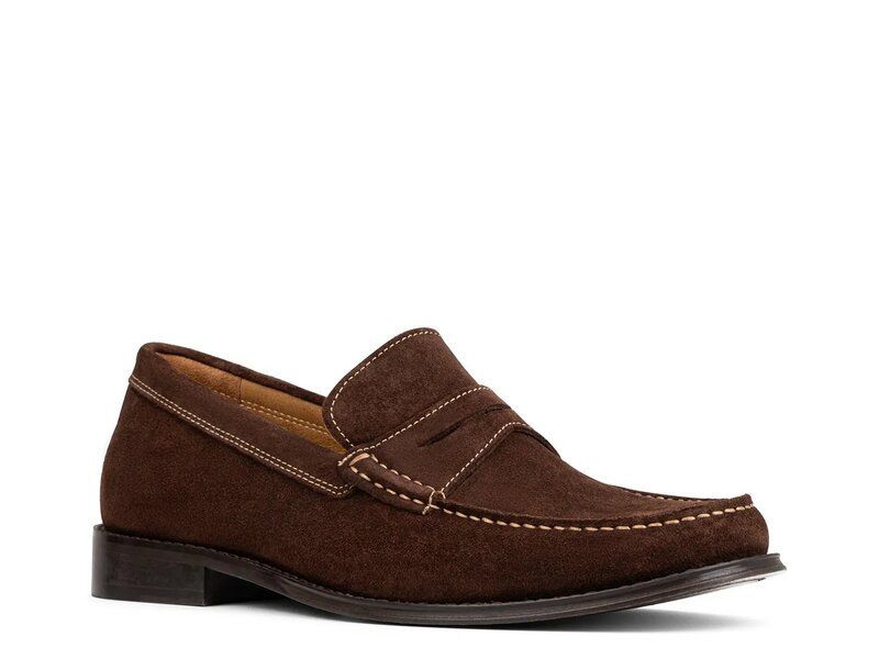 ドナルドプリネール メンズ シューズ スリッポン・ローファー Donald Pliner Miles Loafer Chocolate Suede チョコレート