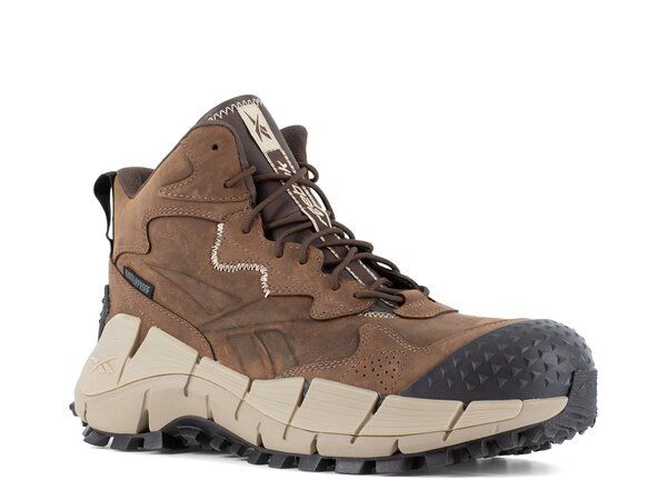 リーボック メンズ シューズ ブーツ・レインブーツ Reebok Work Zig Kinetica Edge II Composite Toe Work Boot Mens Dark Brown ブ