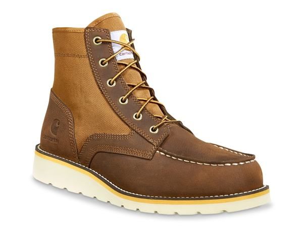 カーハート メンズ シューズ ブーツ・レインブーツ Carhartt Wedge Work Boot Cognac