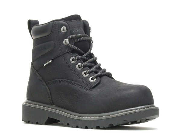 ウルヴァリン メンズ シューズ ブーツ・レインブーツ Wolverine Floorhand Work Boot Black ブラック