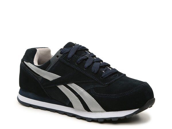 リーボック メンズ シューズ スニーカー Tシャツ Reebok Leelap Steel Toe Work Shoe Navy ネイビー