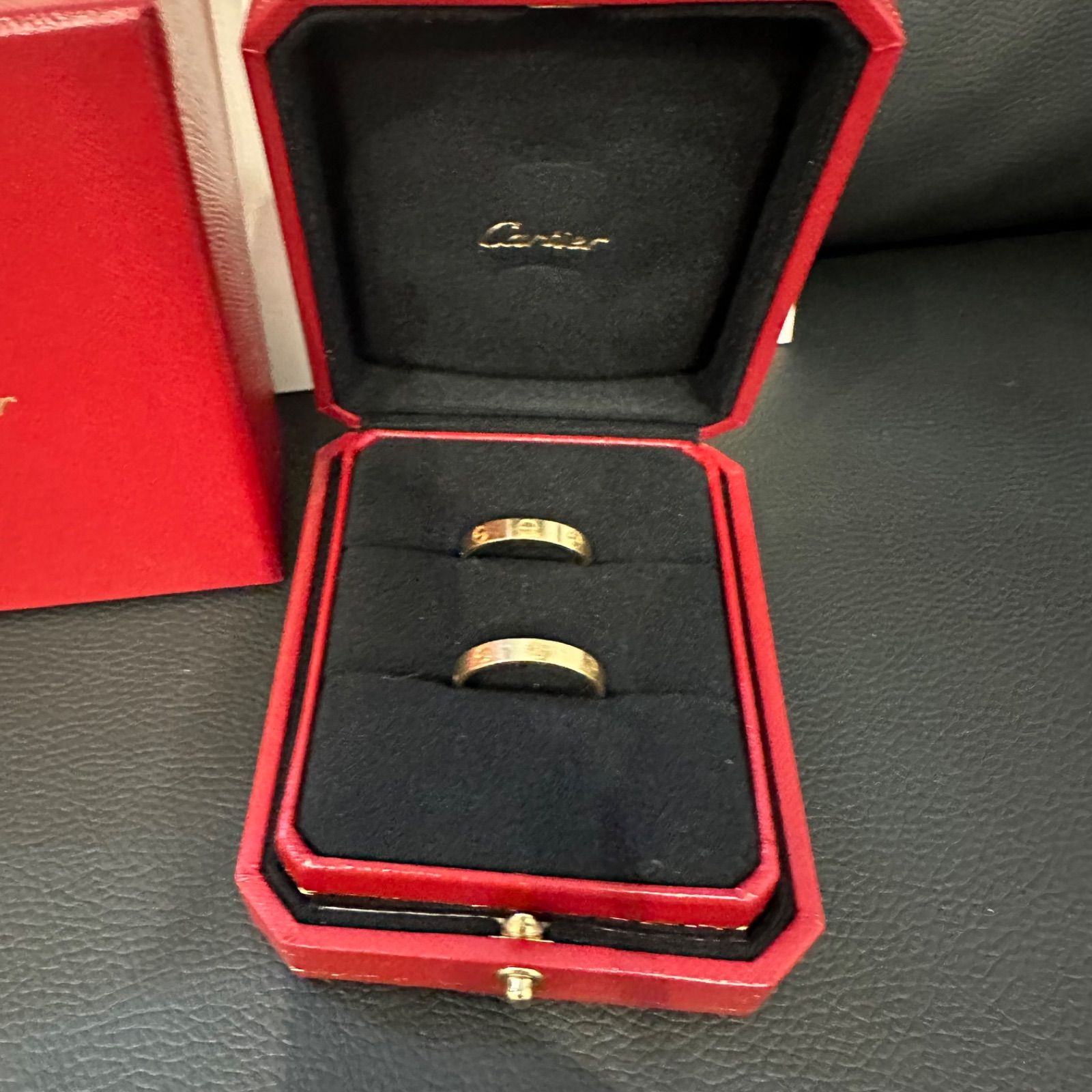 Cartier カルティエ LOVEリング ペアリング 2点セット - メルカリ