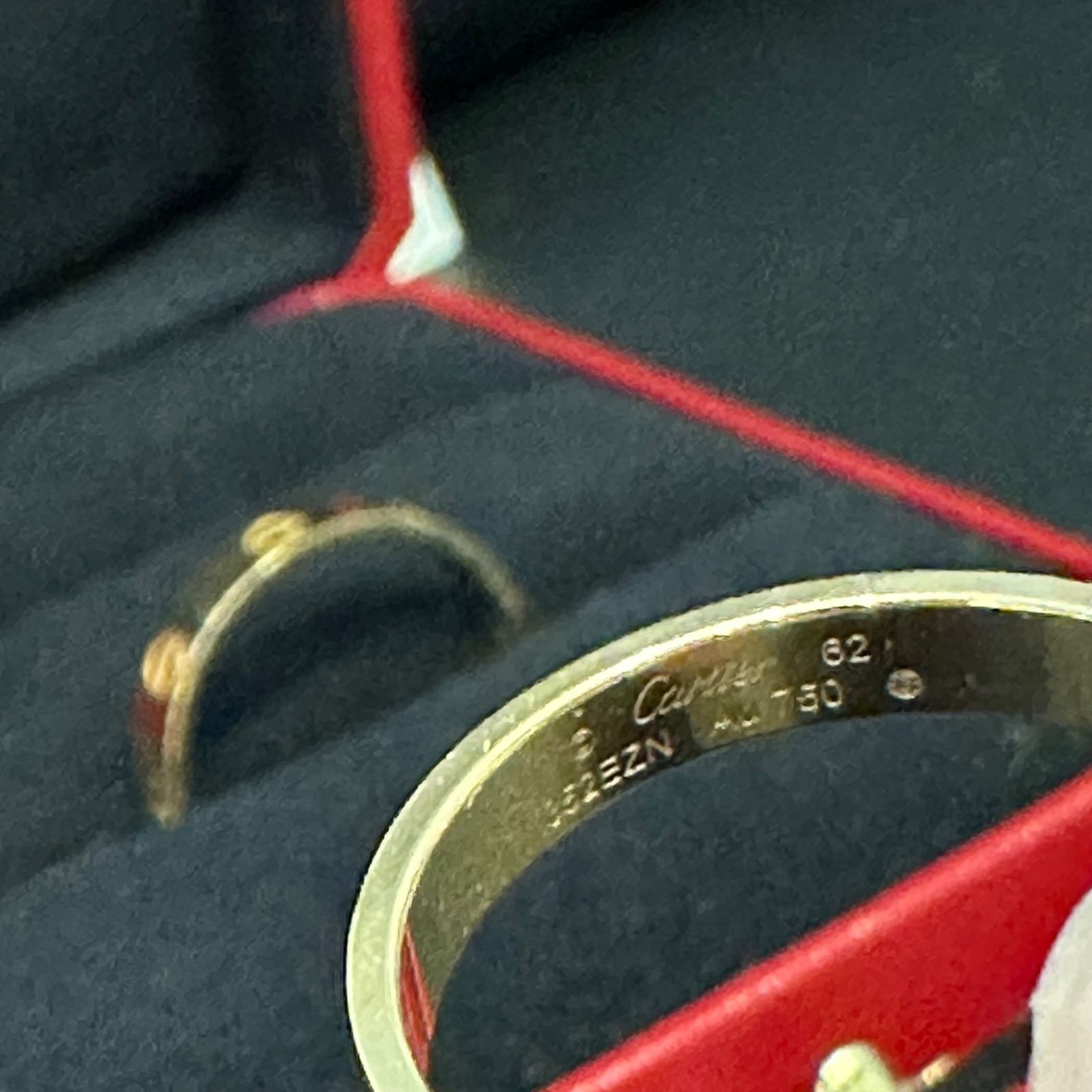 Cartier カルティエ LOVEリング ペアリング 2点セット - メルカリ