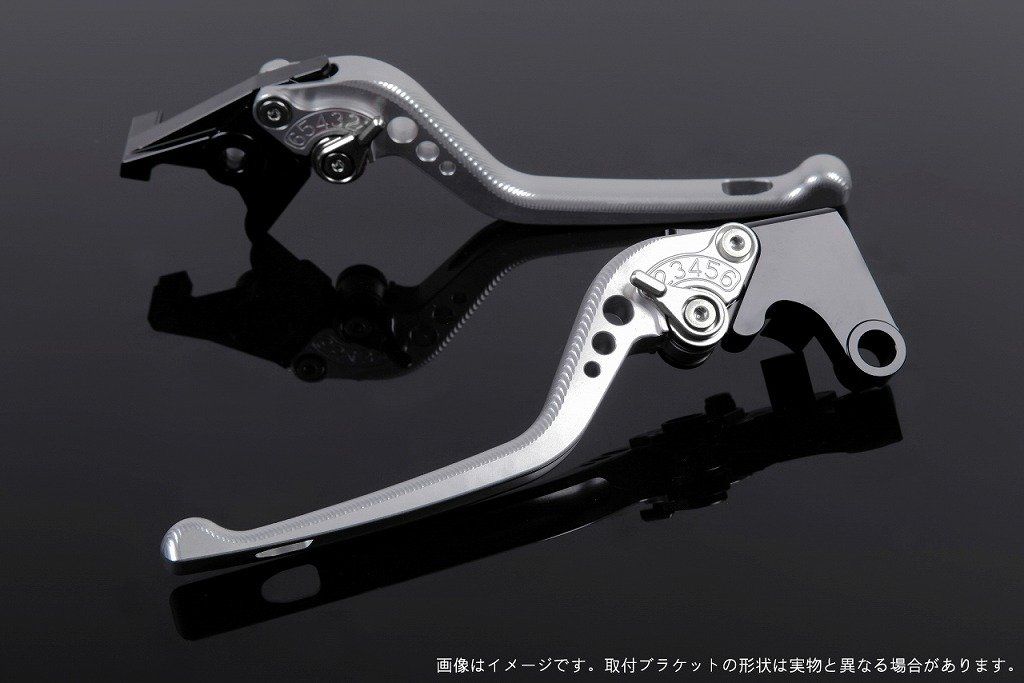 新品 SSK スピードラ アジャストレバーセット 3Dロング レバー本体カラー:シルバー アジャスターカラー:シルバー HONDA ADV150 KF38