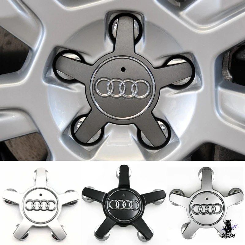 Audi A3 A4 A5 A6 A7 A8 Q3 Q5 Q7 用 ホイールセンターキャップ 4個セット