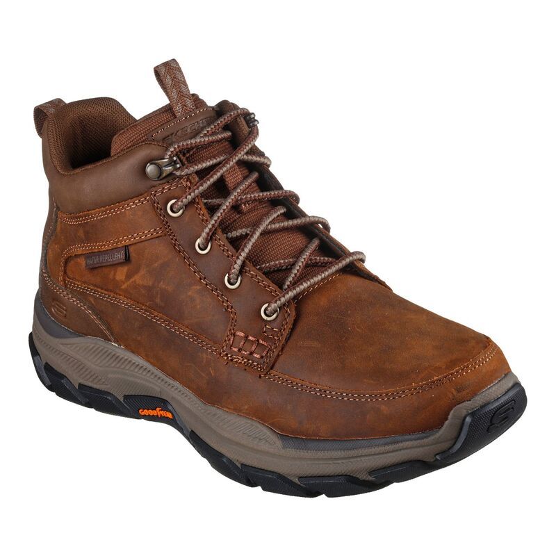 スケッチャーズ メンズ シューズ ブーツ・レインブーツ Skechers Relaxed FitRespected Boswell Mens Boots Dark Brown ブラウン