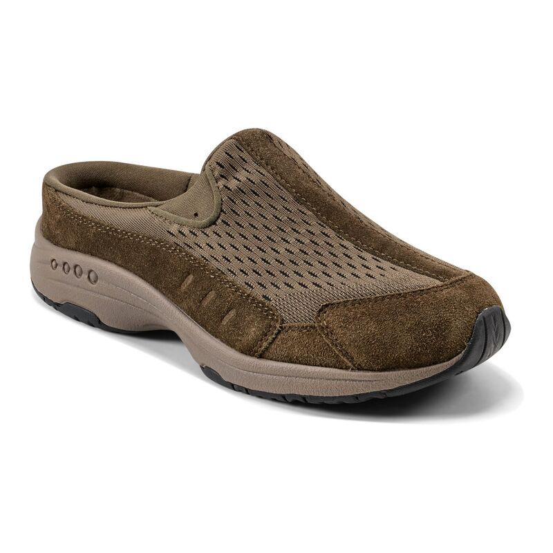 イージースピリット レディース シューズ スニーカー Easy Spiritraveltime Womens Fashion Mules Dark Green Olive グリーン