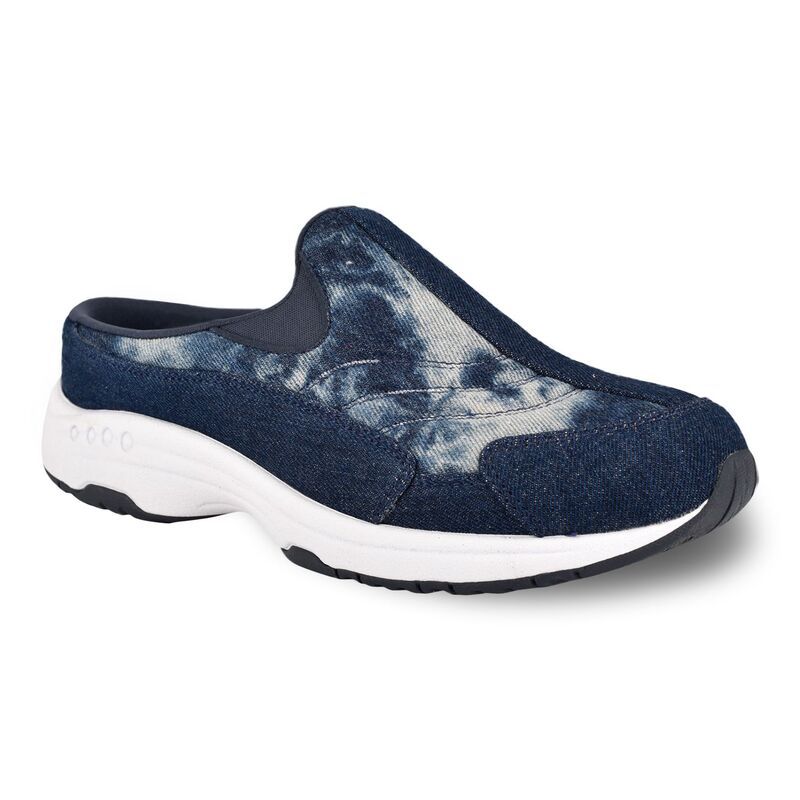イージースピリット レディース シューズ スニーカー Easy Spiritraveltime Womens Fashion Mules Denim Tie Dye デニム