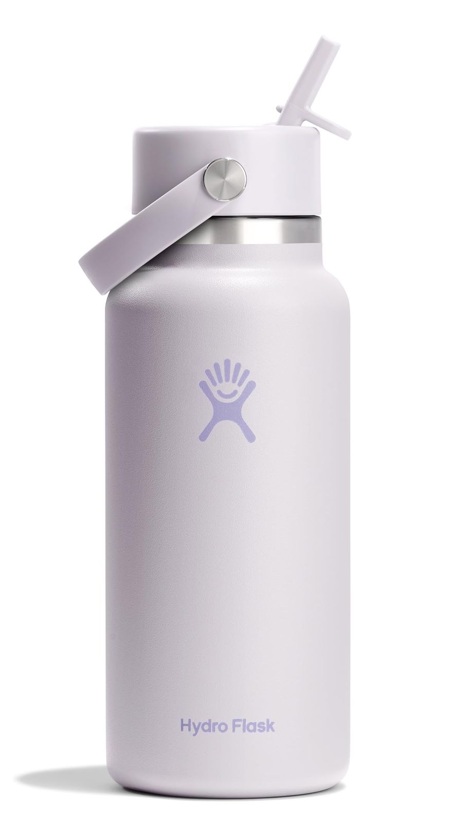 Hydro Flask ハイドロフラスク ステンレス ボトル Wide Mouth Flex Straw ワイドマウス フレックスストロー 32oz 946ml クラウドピンク 保温 保冷 水筒 (日本正規品)