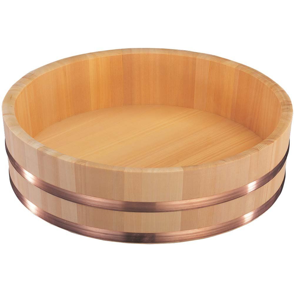 山下工芸(Yamasita craft) 日本製 特上飯台銅タガ 7合 52621000