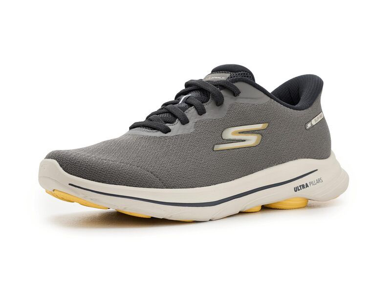 スケッチャーズ メンズ シューズ スニーカー SKECHERS Performance Go Walk 8 Pelayo Hands Free Slipin Taupe トープ 18,600円