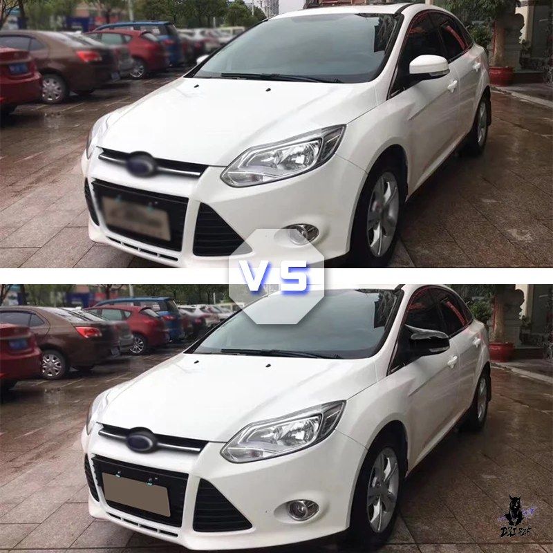 Ford Focus MK2 MK3 2008-2017 用サイドミラーカバー カーボン柄 左右セット