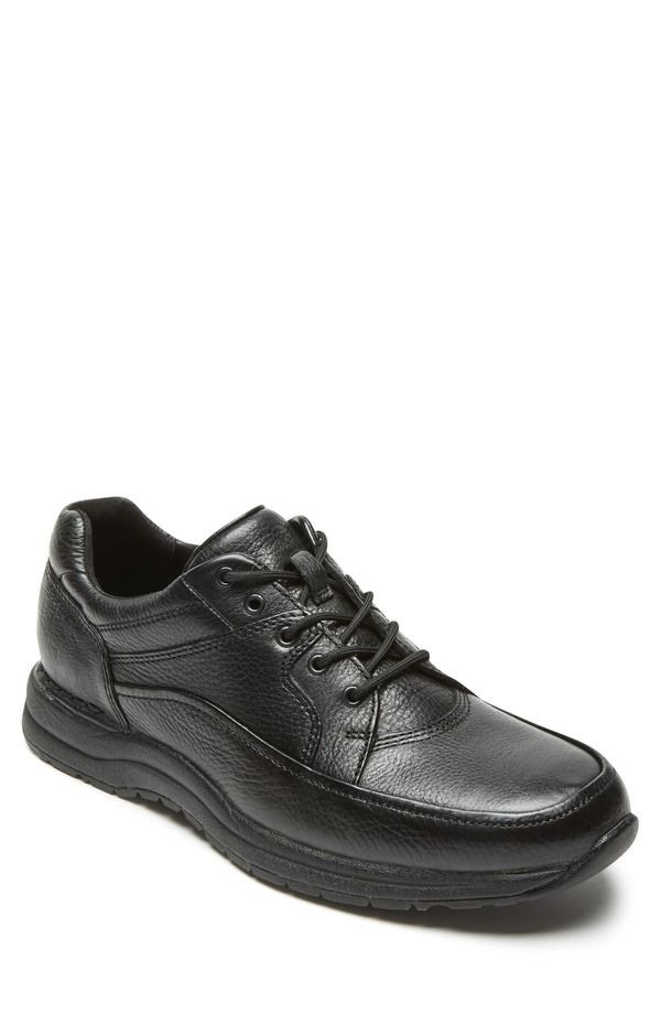 ロックポート メンズ シューズ スニーカー Rockport Edge Hill Apron Toe Sneaker Black ブラック