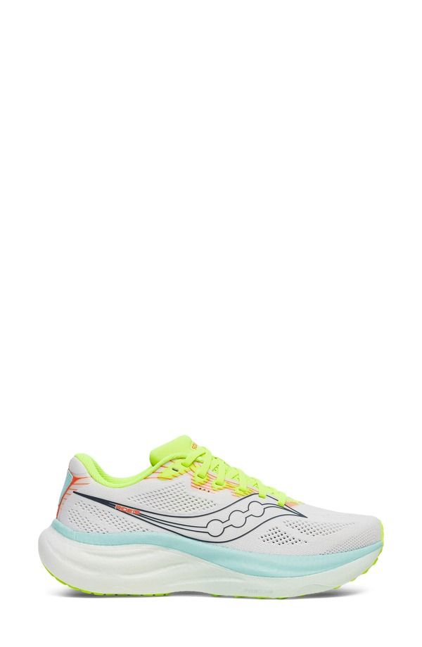サッカニー レディース シューズ スニーカー Saucony Ride 19 Sneaker White Splash ホワイト