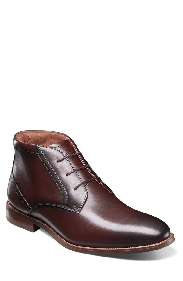 フローシャイム メンズ シューズ ブーツ・レインブーツ Florsheim Rucci Plain Toe Chukka Boot Brown ブラウン
