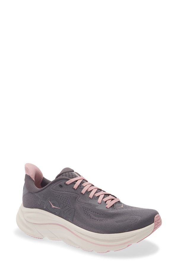 ホカオネオネ レディース シューズ スニーカー HOKA Clifton 10 Running Shoe Galaxy Dried Rose