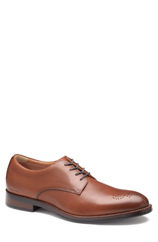 ジョンストンアンドマーフィー メンズ シューズ ダービー Johnston Murphy Copley XC Waterproof Plain Toe Derby Cognac Waterproofu
