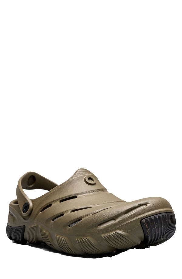 ボグス メンズ シューズ ブーツ・レインブーツ Bogs Boga Recovery Clog Olive オリーブ