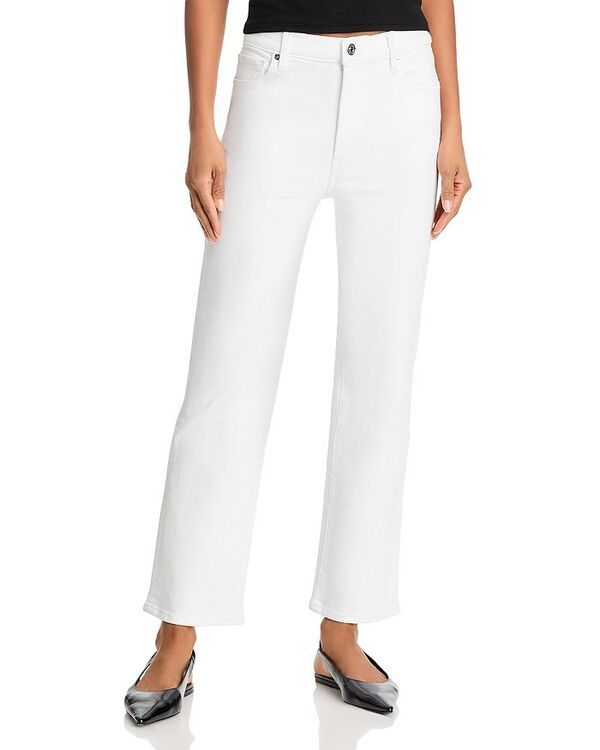 フレーム レディース ボトムス デニムパンツ ジーンズ FRAME Le Sleek High Rise Straight Jeans White ホワイト