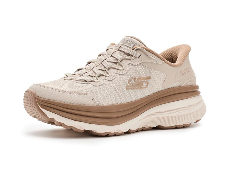 スケッチャーズ レディース シューズ スニーカー SKECHERS Zirrus Hands Free SlipIns Tan タン