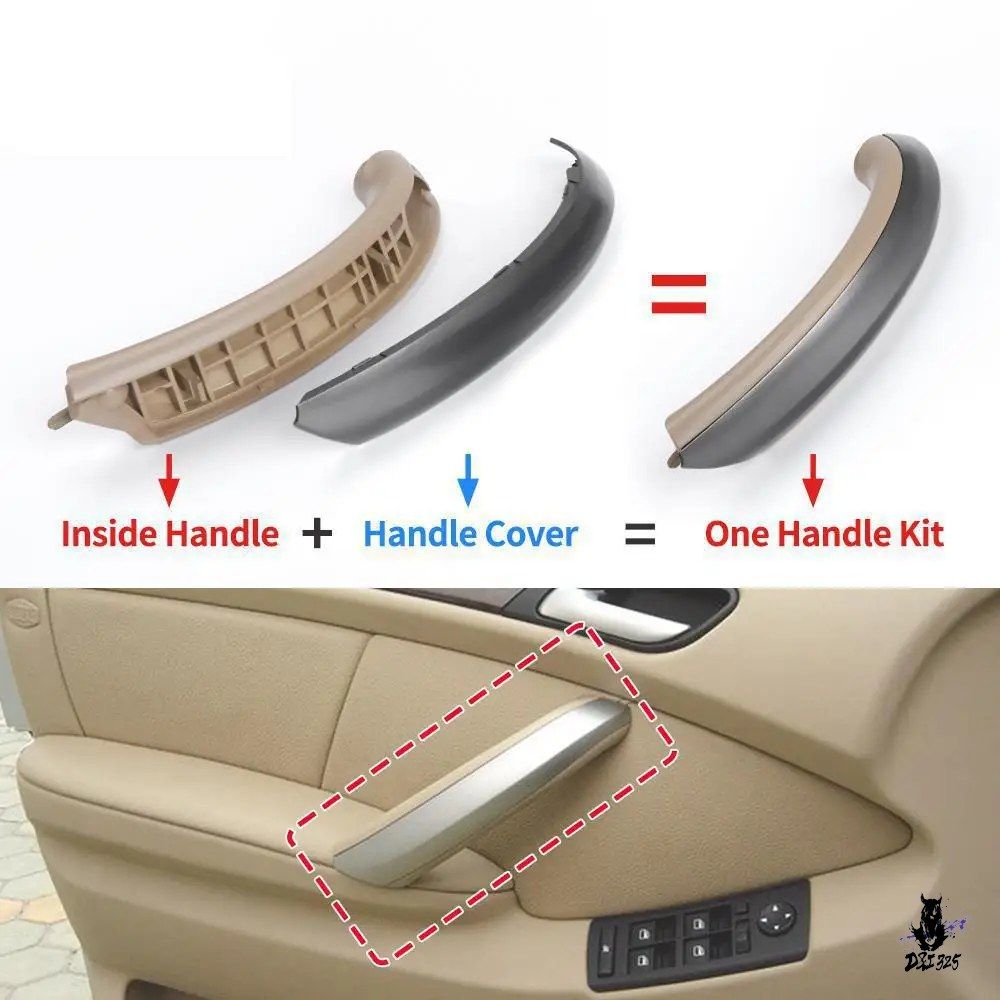 BMW X5 E53 1999-2006 用 内側ドアハンドル 左右セット PC製