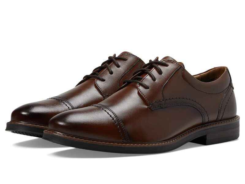 ノンブッシュ メンズ シューズ オックスフォード キャップ Nunn Bush Calderone Cap Toe Oxford Cognac